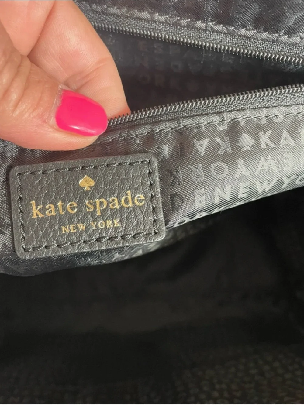 Kate Spade Lewis Drive Alanie tote bag with Suede Two-Tone Tote